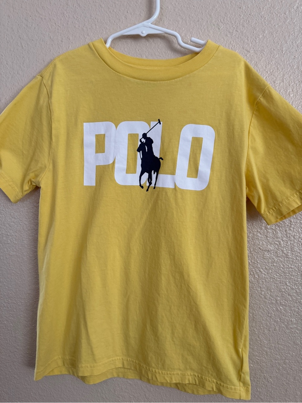 Polo by Ralph Lauren Yellow Short-Sleeve Logo Tee